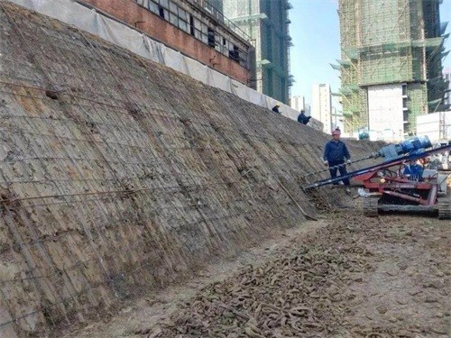 灌阳建筑边坡支护
